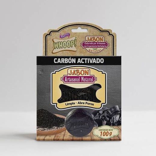 Jabon Artesanal Carbón Activado