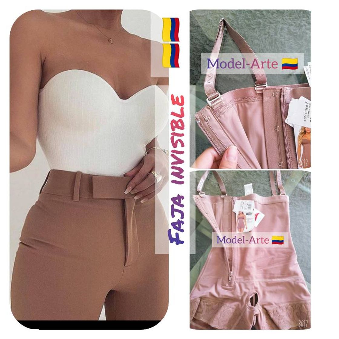 Moda Faja colombiana 🇨🇴 Strapless