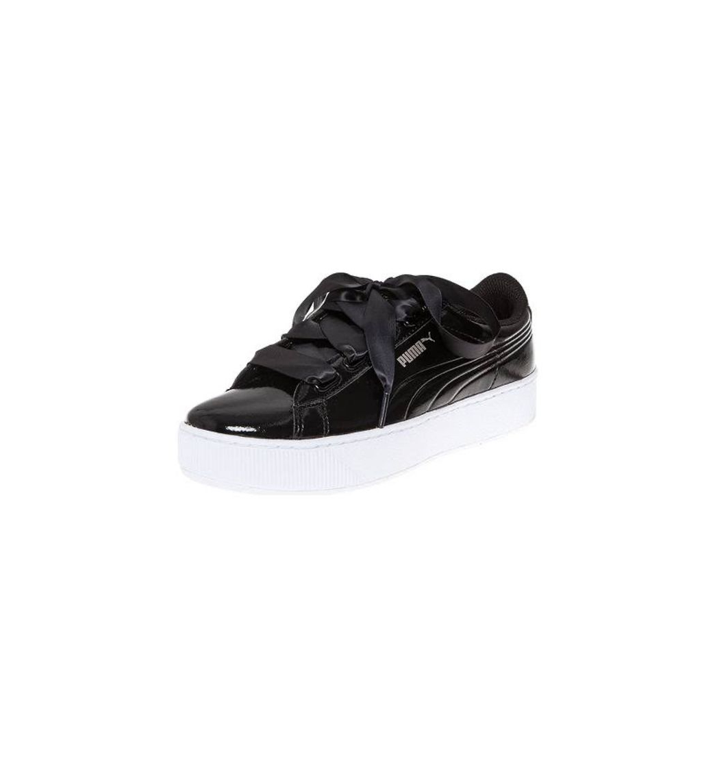 Fashion Puma Vikky Platform, Zapatillas para Mujer, Negro