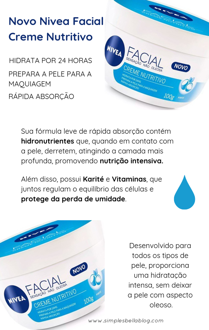 Moda Creme Facial Nutritivo