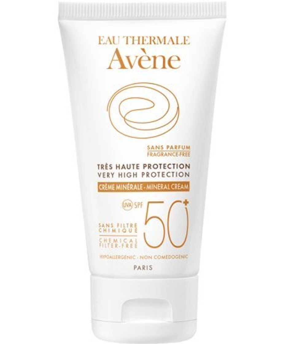 Lugar Avene Solar Crema Filtro Físico SPF-50