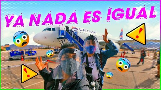 ¡Así es VOLAR EN AVIÓN en pleno 2020 🦠 ! "El nuevo normal ...