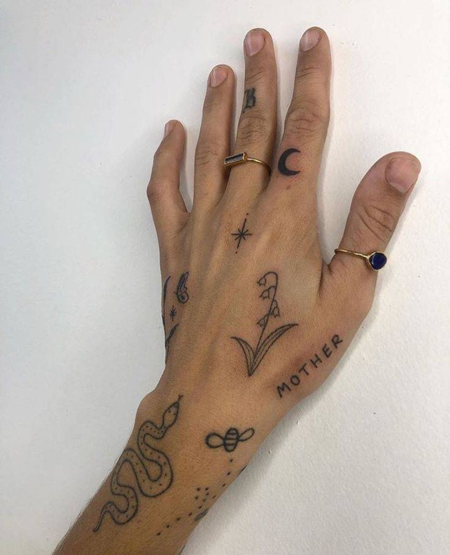 Social Tatuagens delicadas são pftas