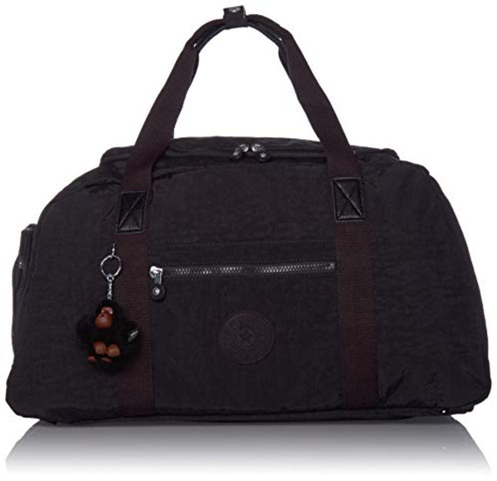 Social Kipling Palermo - Bolsa de Deporte Convertible para Mujer, Negro Verdadero.