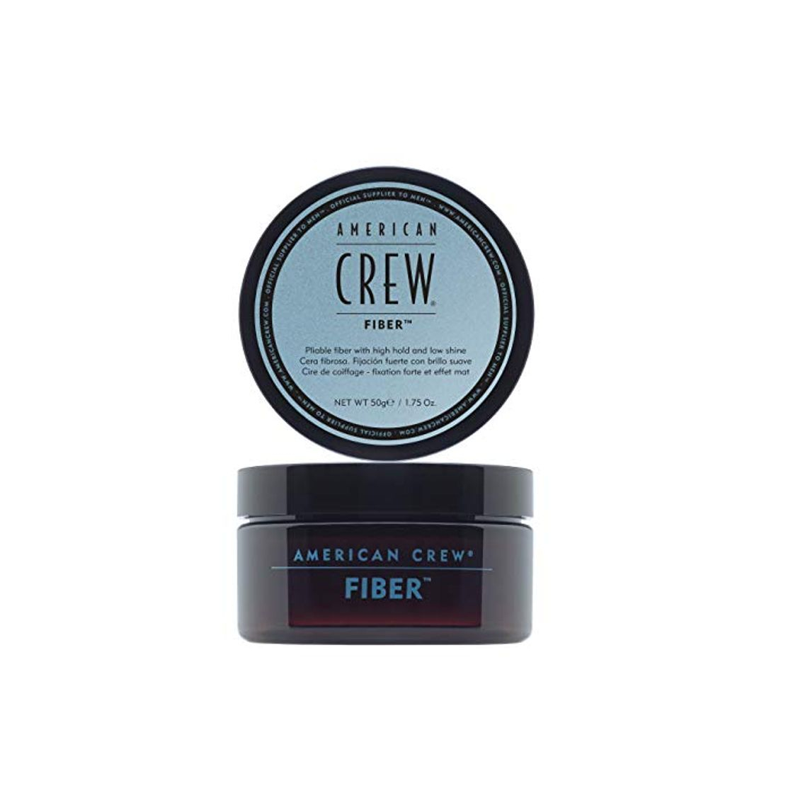 Social American Crew - Fiber Fibra moldeadora para hombres