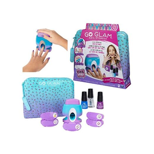 Spin Master- Cool Maker GoGlam Nail Studio GO Glam-Sello, diseño 5 Patrones