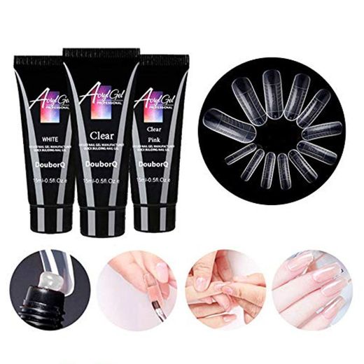 Polygel nail kit,Anself - Alargador de uñas de gel