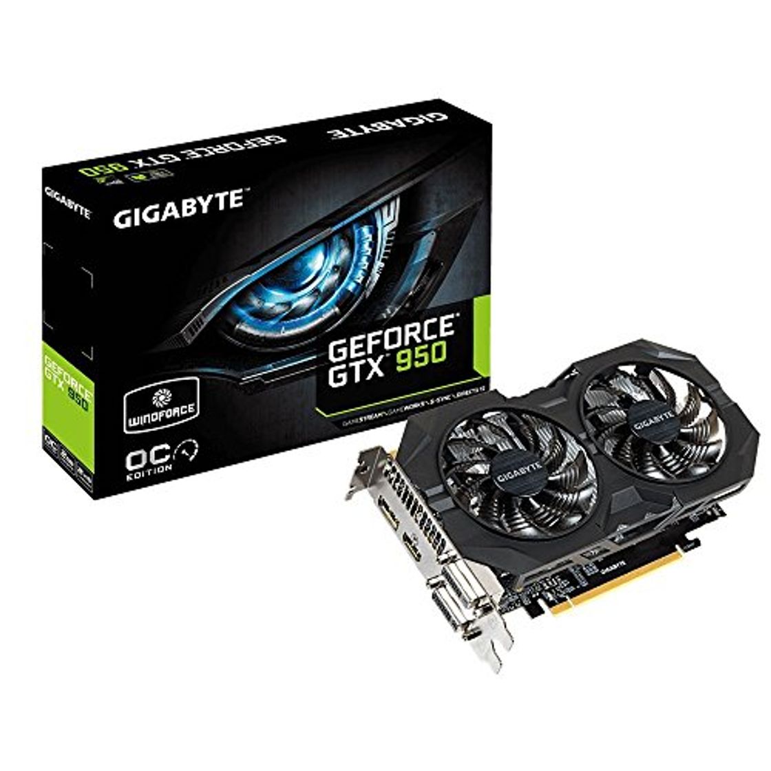 Producto GIGABYTE GeForce GTX 950 WindForce 2 OC - Tarjeta Grafica