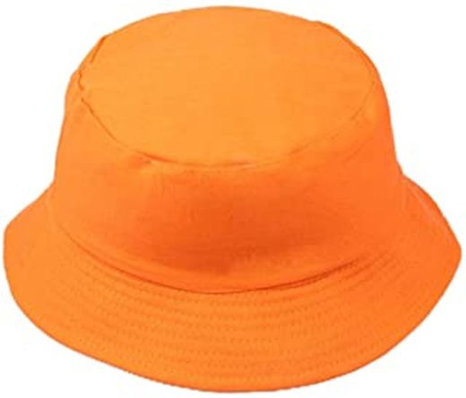 Fannyfuny Gorra Hombre Gorras Mujer Sombrero Verano Viseras Sombrero de Playa Sombrero para el Sol de Color Solido Sombrero Infantil con Ala Tipo de Pescador Gorra Protección Viseras