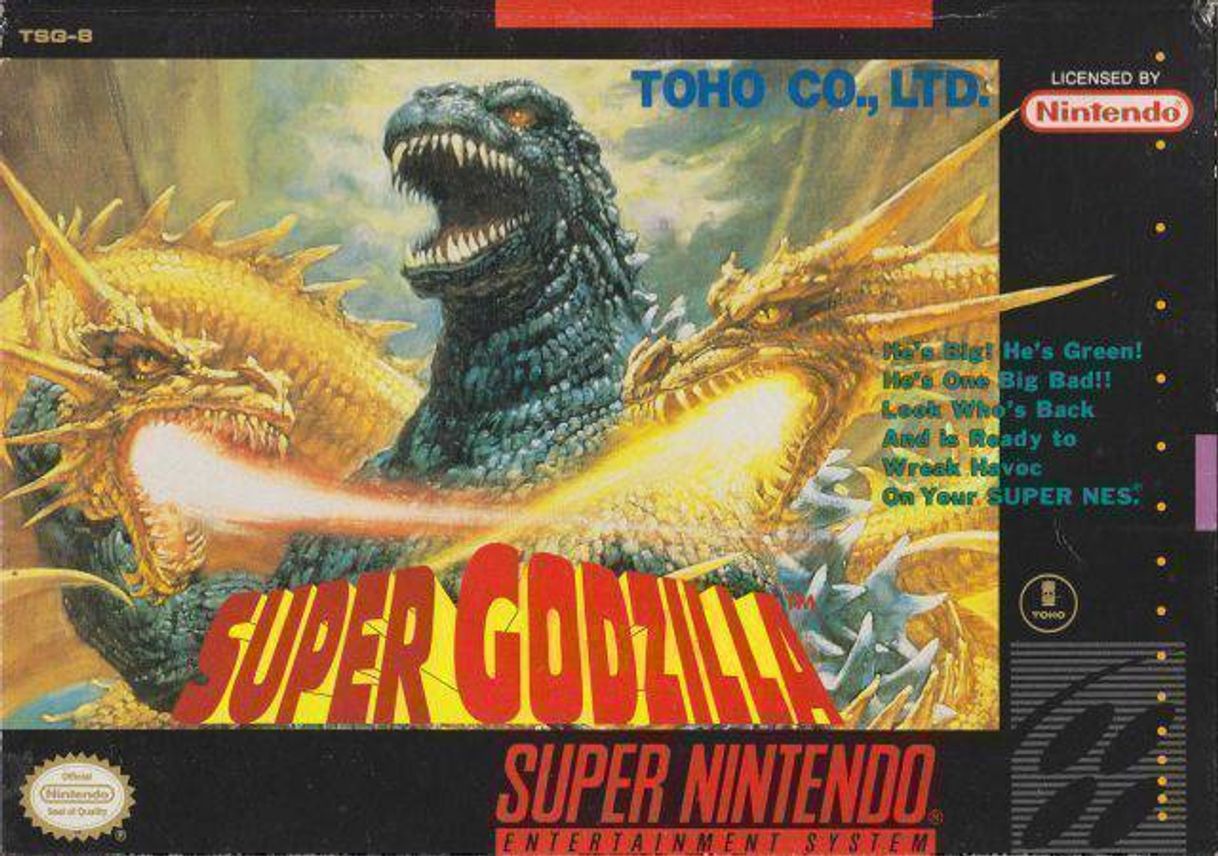 Videojuegos Super Godzilla (Monster)