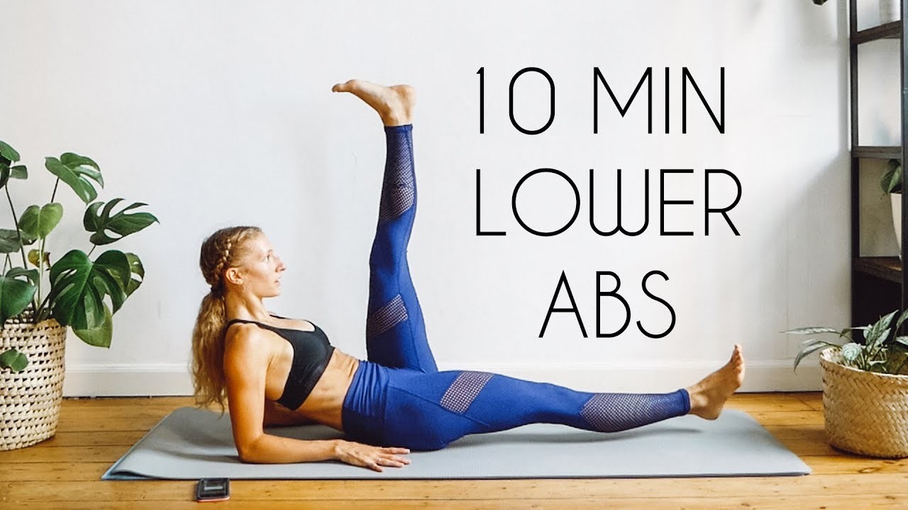 Moda 10 Min INTENSE LOWER ABS Workout - YouTube