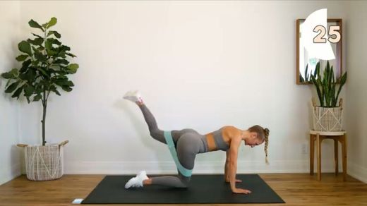 10min RESISTANCE BAND BOOTY