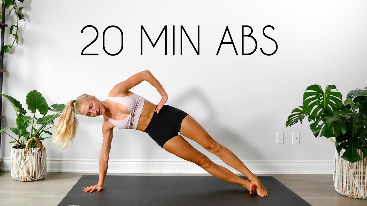 Moda 20 min TOTAL CORE AB WORKOUT (At Home No Equipment ...