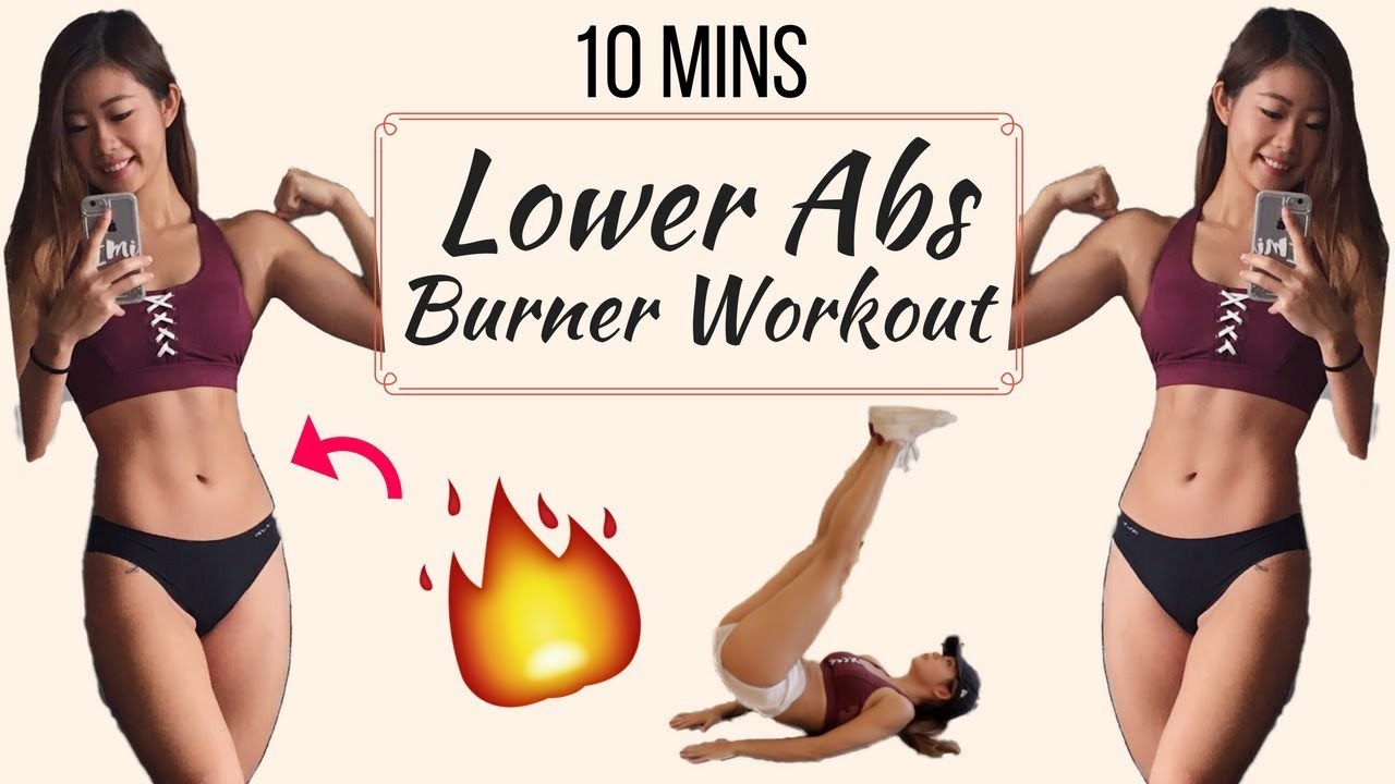 Moda 10 min Intense Lower Ab Workout BURN BELLY FAT No Equipment ...