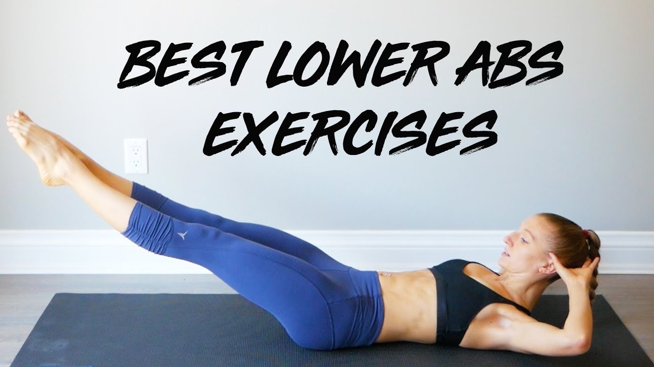 Social Best Exercises for Lower Abs - YouTube