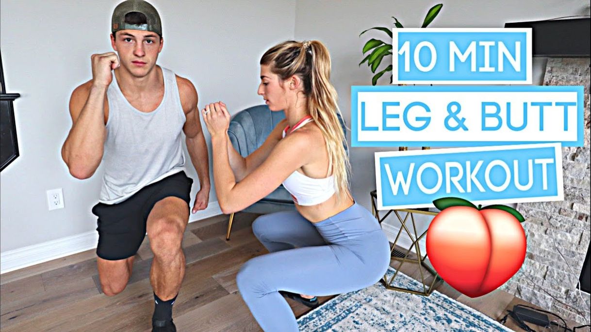 Moda 10 MIN LEG WORKOUT - No Equipment // Jatie Vlogs - YouTube