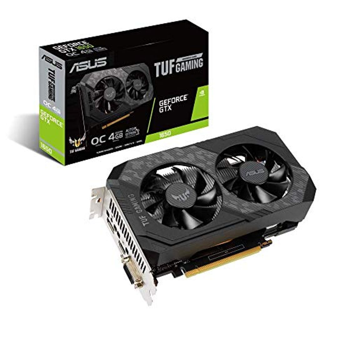 Productos Asus TUF Nvidia GeForce GTX 1650 4 GB Power OC Edition Gaming