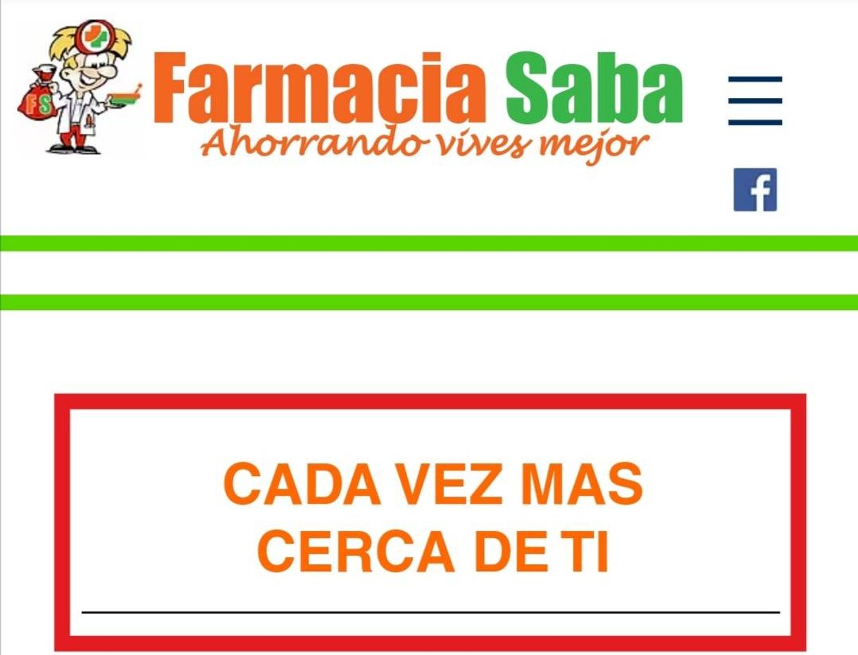 Fashion Sucursales | Farmacia Saba