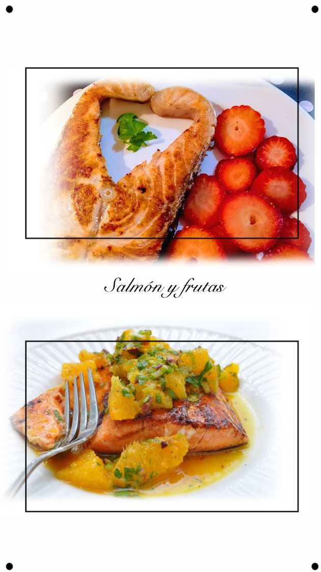 Social Salmón a la plancha con frutas