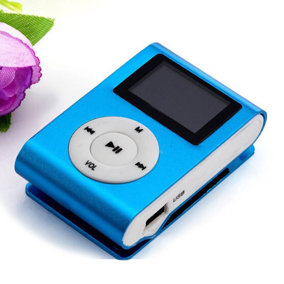 Social Mp3 Player Mini Shuflle Radio Fm Entrada Micro Sd Maximo