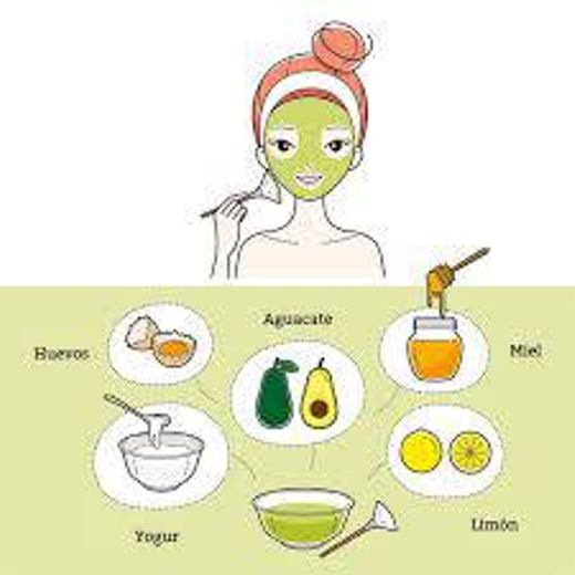 Mascarilla de aguacate