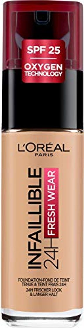 Beauty L'Oréal Paris Make-up designer 24H Fresh Wear Base de Maquillaje de Larga