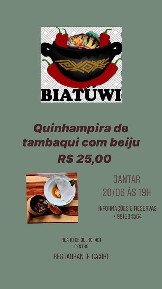 Restaurantes Biatuwi-Casa de Quinhapira