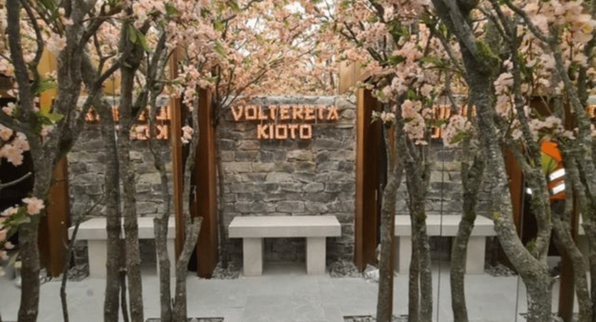 Restaurants Voltereta, Bienvenido a Kioto