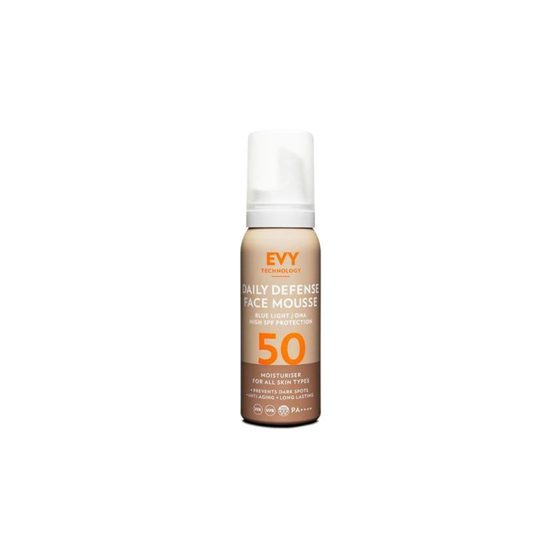 Producto Evy Daily UV Face Mousse SPF50 75ml