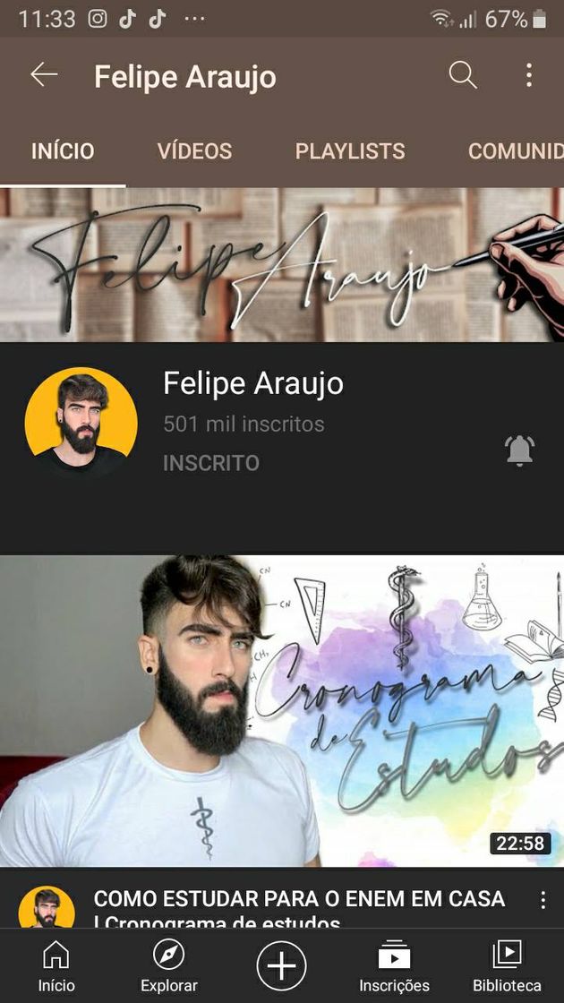 Moda Felipe Araújo Enem