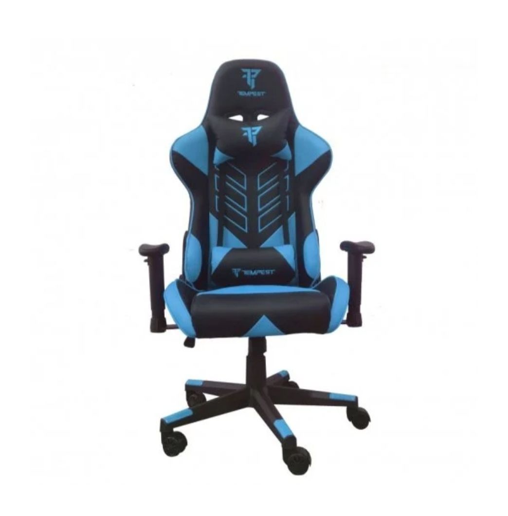 Social Tempest F70 Silla Gaming Azul/Negro 