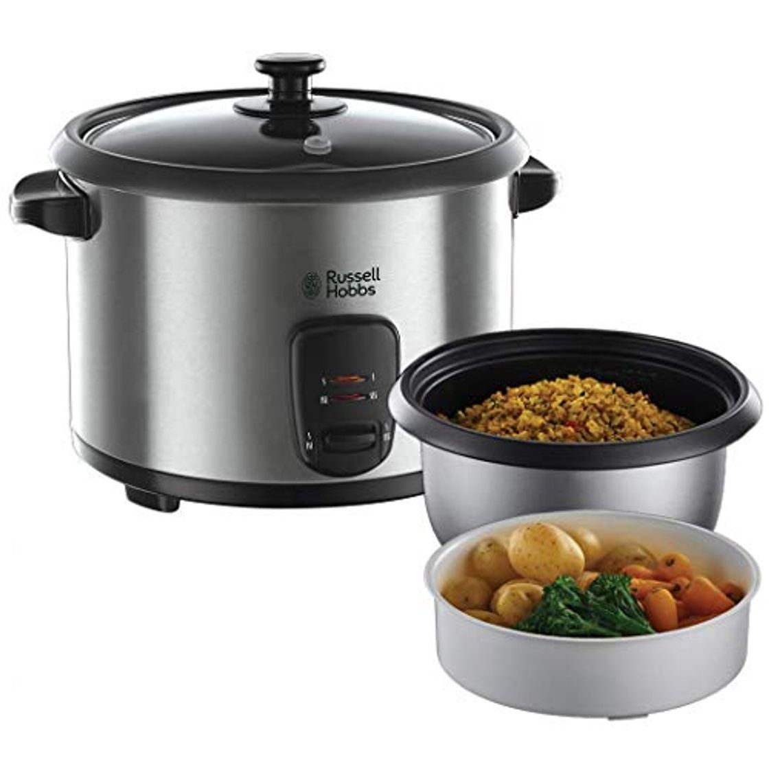 Products Russell Hobbs Cook@Home 19750-56 - Vaporera y Arrocera