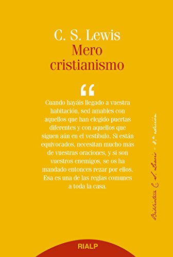 Libro Mero Cristianismo.