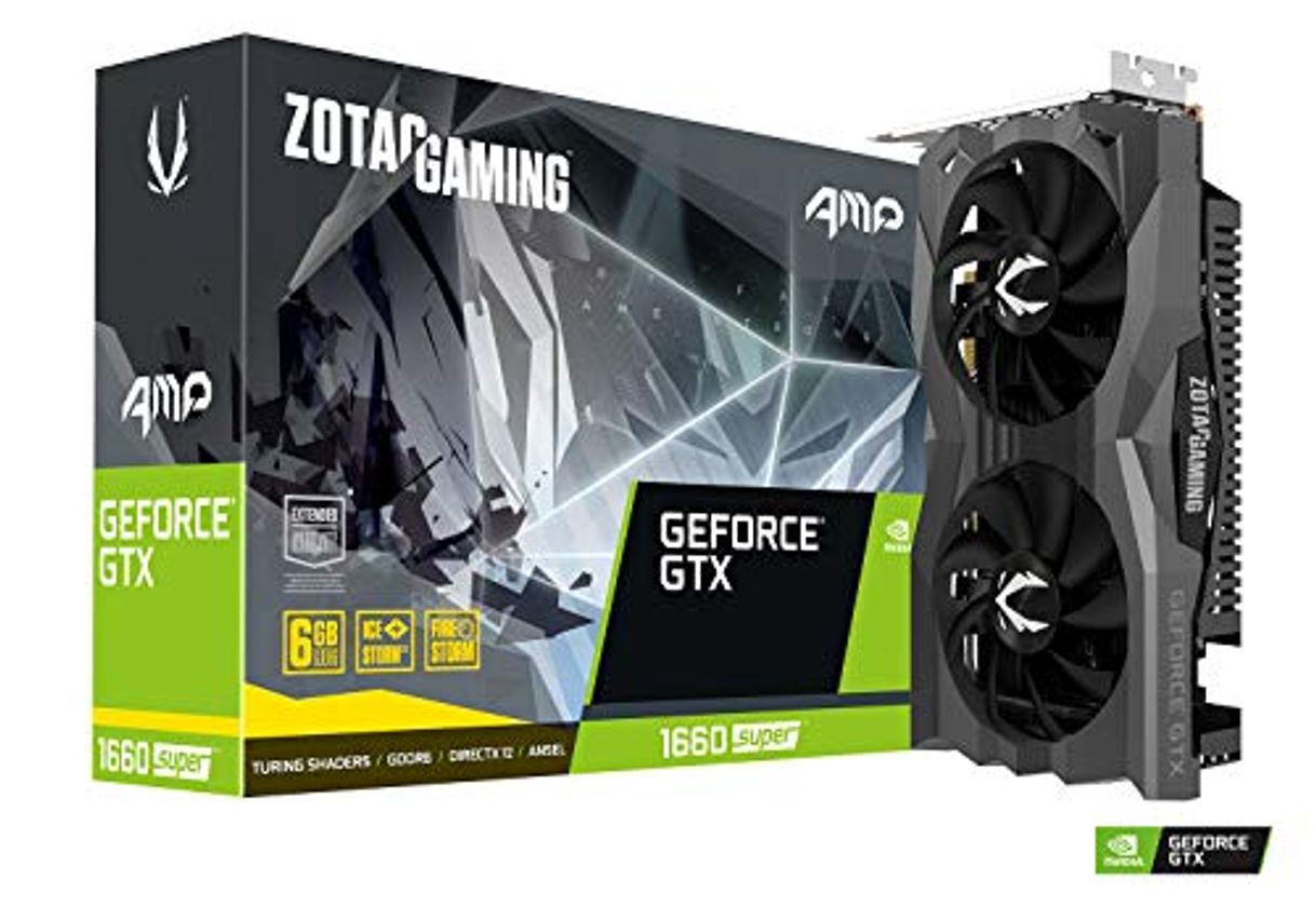 Products ZOTAC Gaming GeForce GTX 1660 Super AMP Edition 6GB GDDR6 Tarjeta gráfica