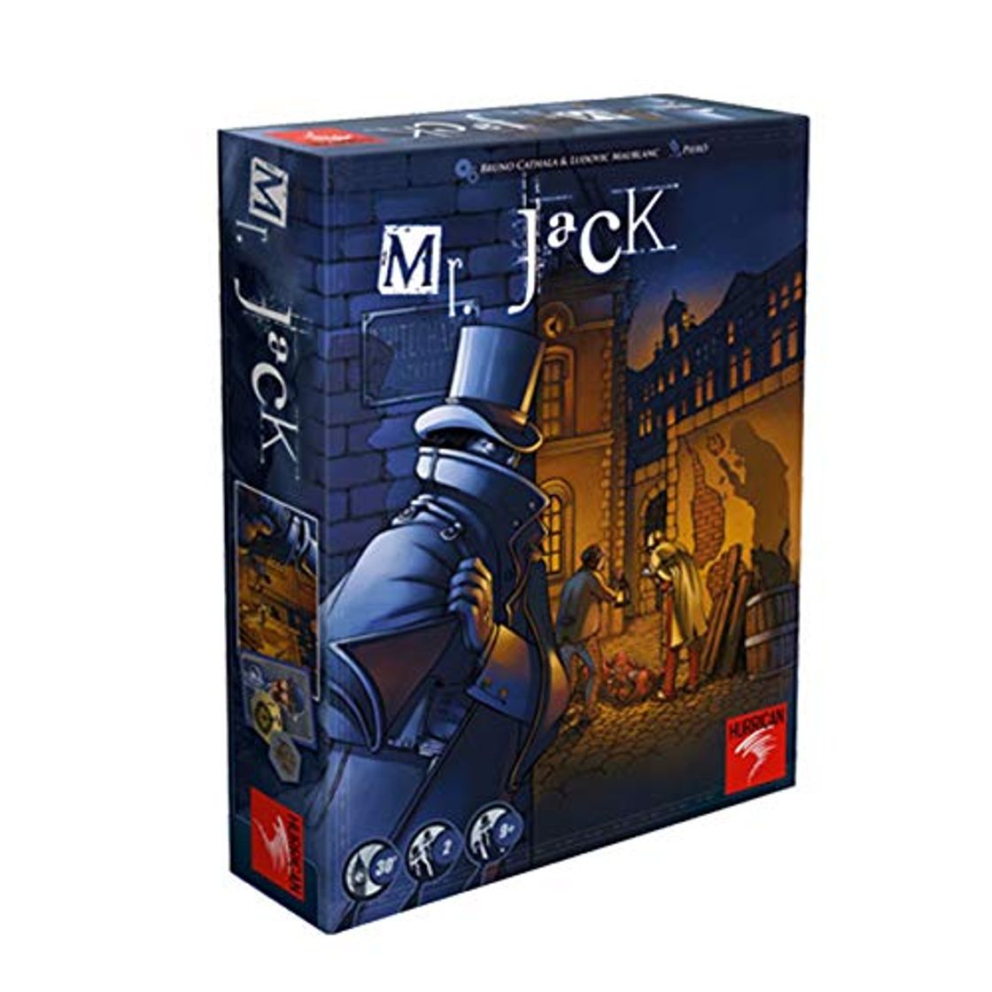Social Asmodee- Mr. Jack Londres - Español, Color