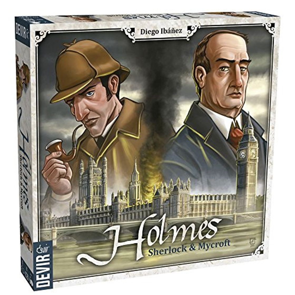 Products Devir- Holmes: Sherlock and Mycroft Juego de Mesa, Multicolor