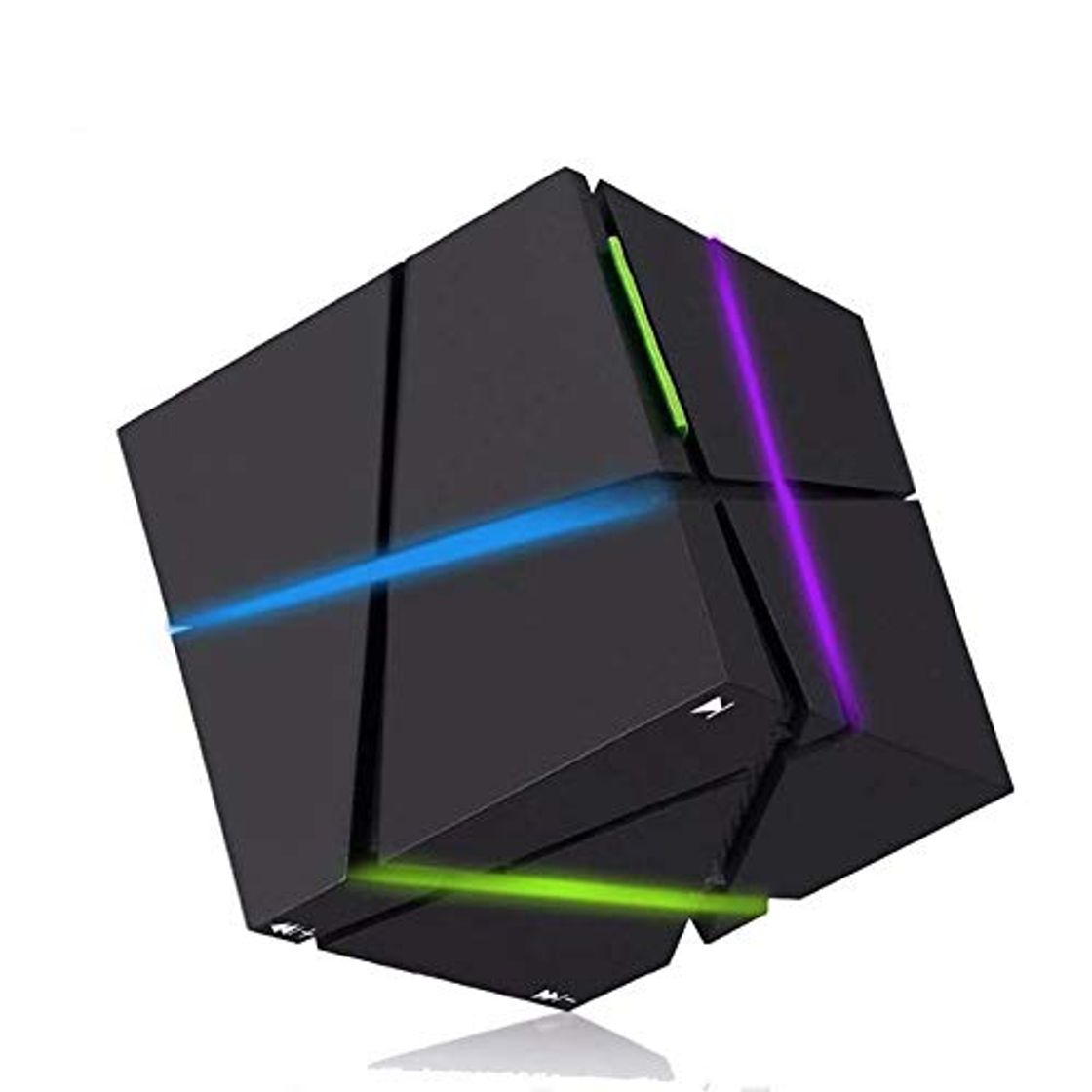 Product Altavoz portátil HiFi Bluetooth LED Cube Altavoz ultrasónico