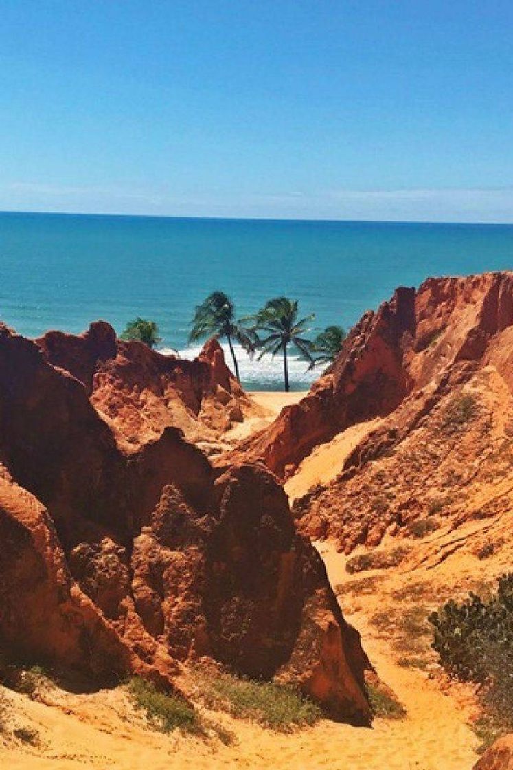 Place Beach of Morro Branco