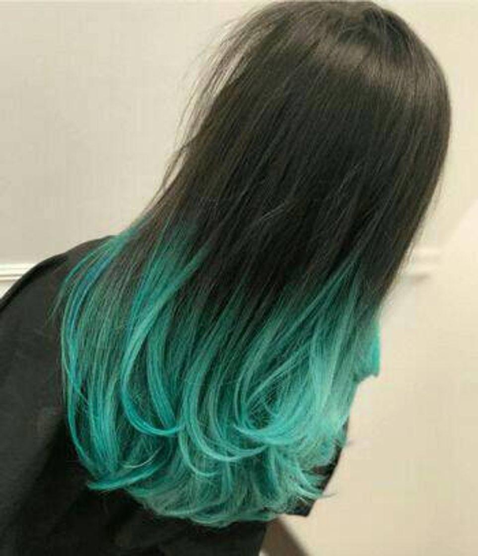 Moda Mechas verde