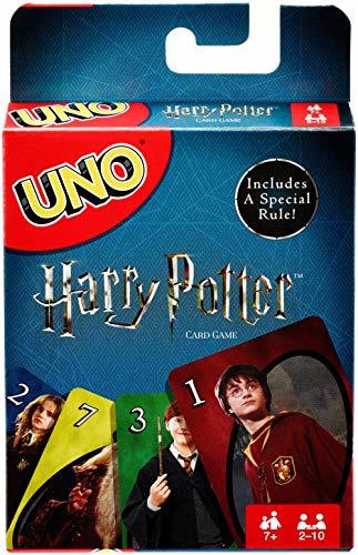 Social Mattel Games UNO Harry Potter Juego de Eliminar Cartas - Juegos de