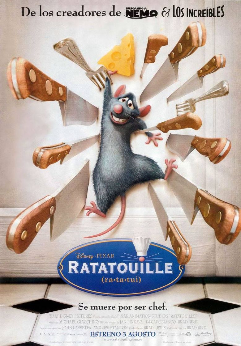 Película Ratatouille