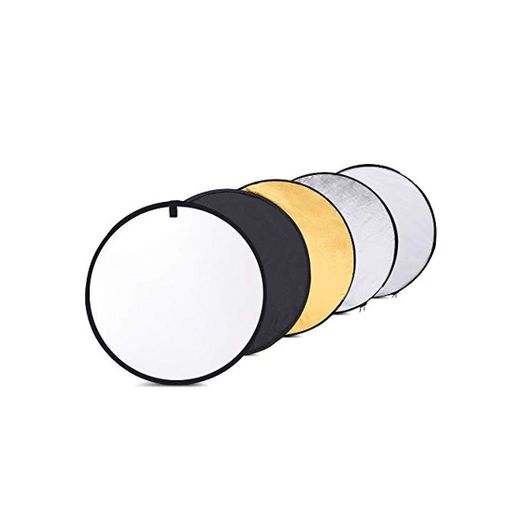 Andoer® 5 en 1 Portable Plegable Reflector de luz de Estudio Fotografía