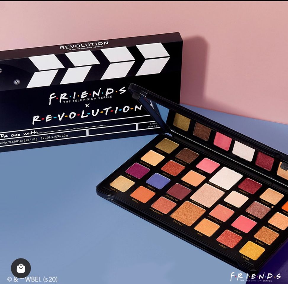 Social Makeup Revolution X Friends Flawless Limitless Eyeshadow Pal