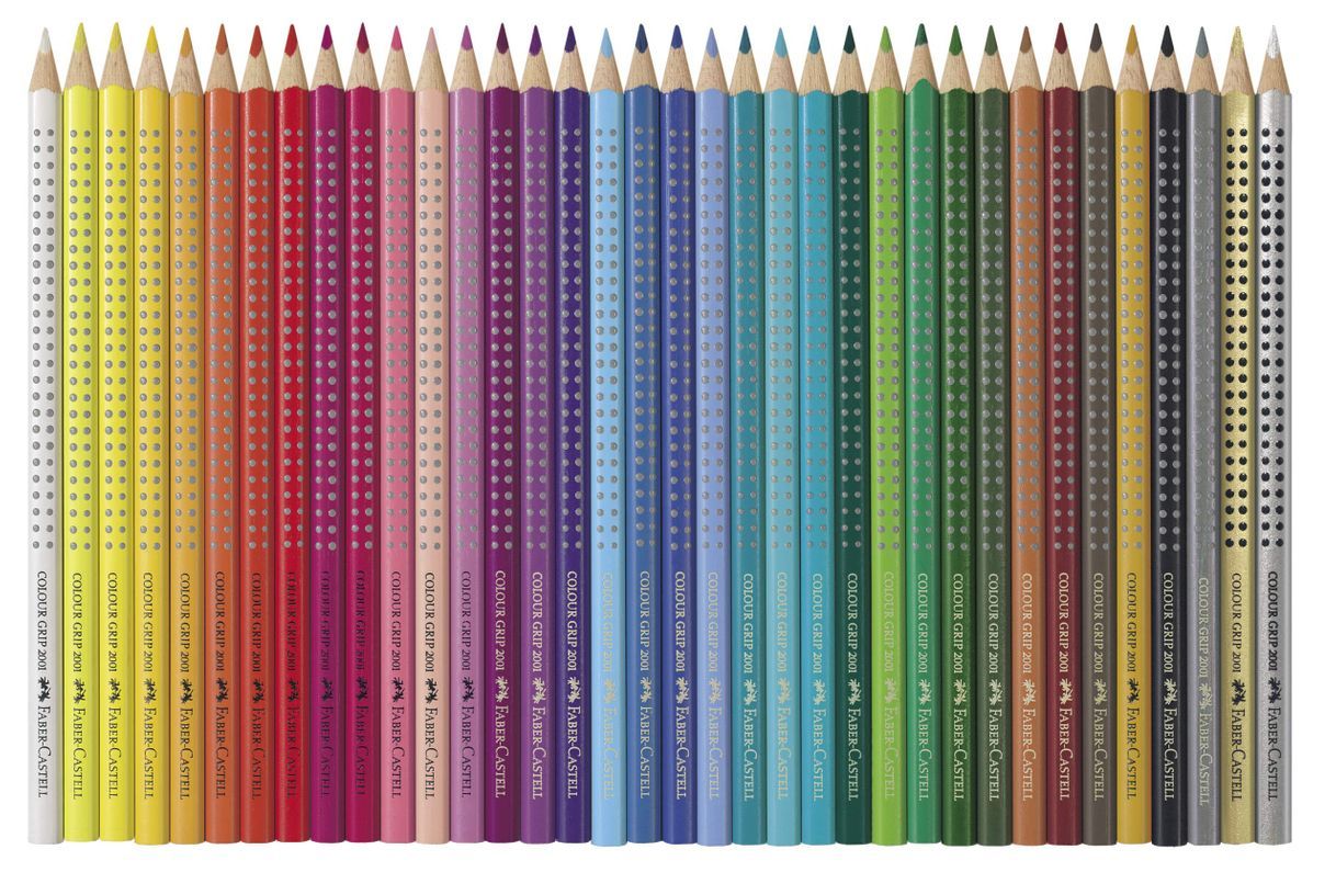 Producto Faber-Castell 112435 - Estuche de metal con 36 lápices triangulares