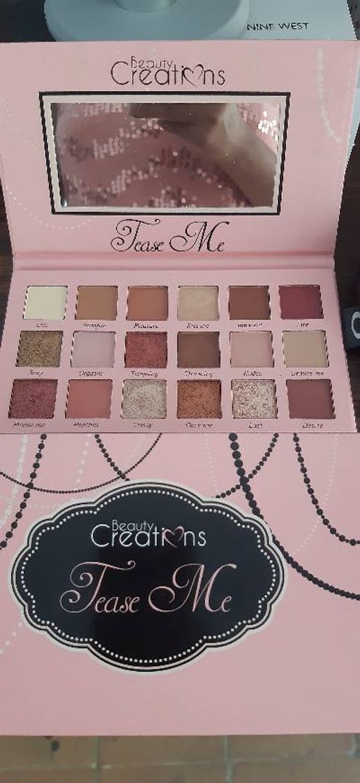 Moda Paleta de sombras Tease me