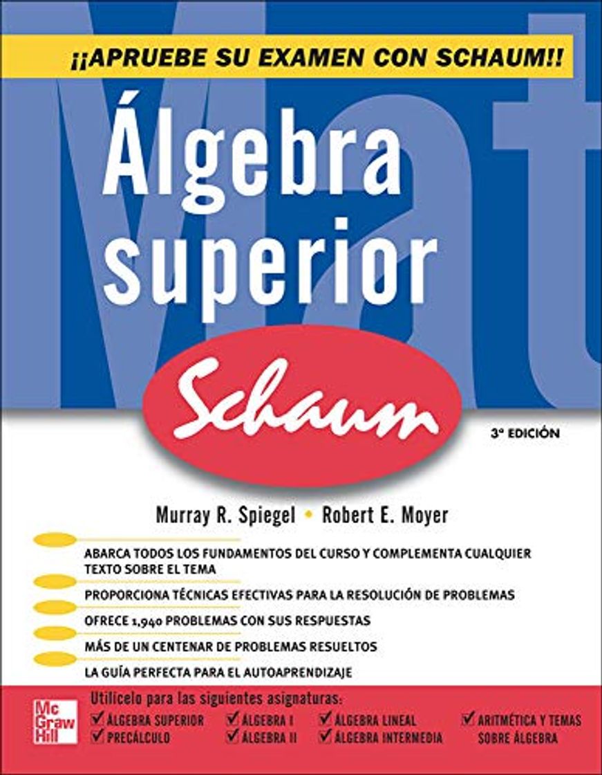 Libro ALGEBRA SUPERIOR