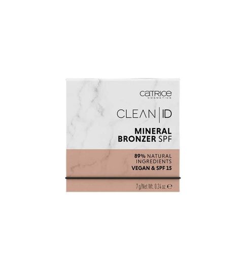 Clean ID Mineral Bronzer Polvos Bronceadores con SPF Catrice