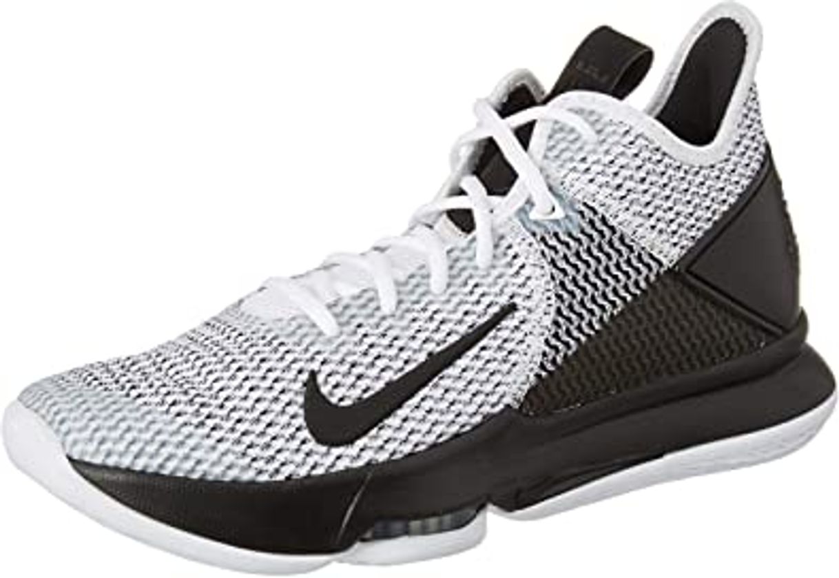 Moda Nike Lebron Witness IV, Zapatilla de Baloncesto para Hombre, Negro