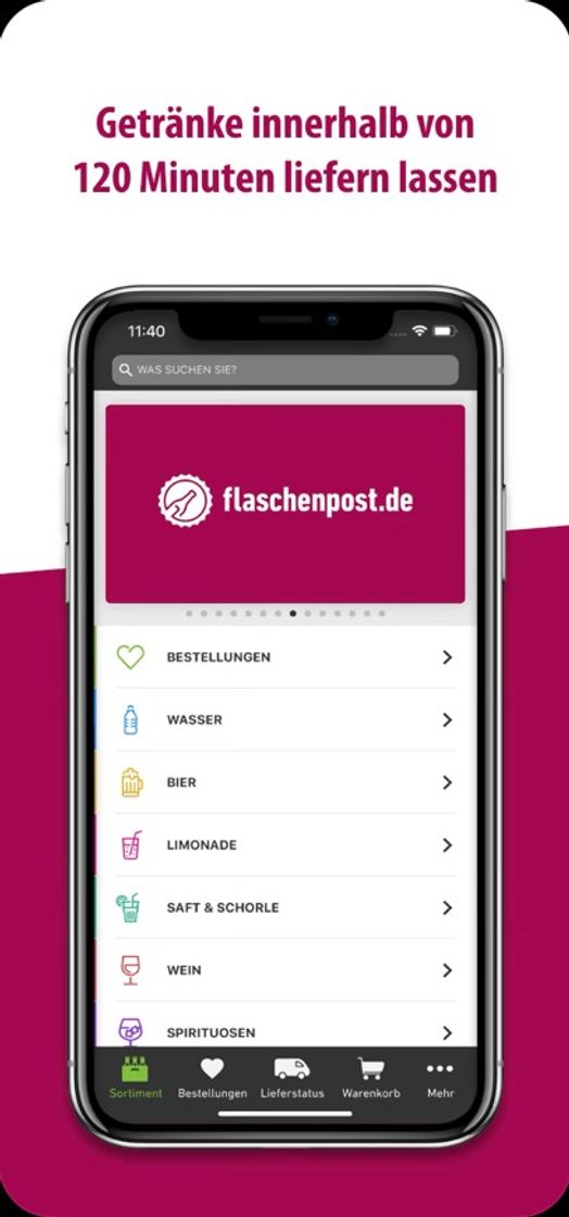 ‎flaschenpost.de im App Store