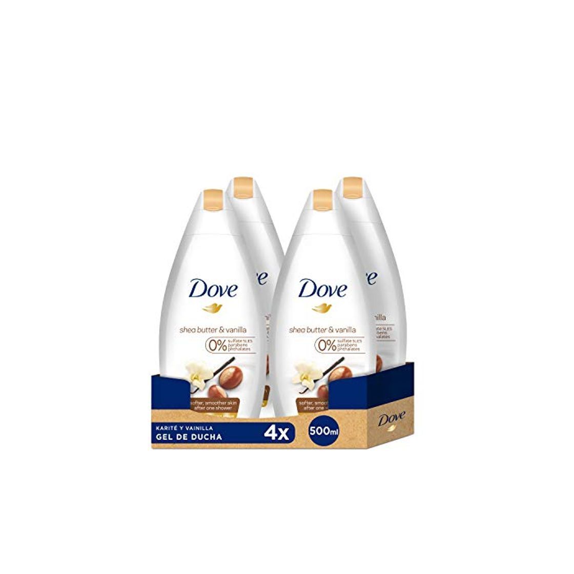 Social Dove Karite Gel De Ducha Nutritivo 500 ml